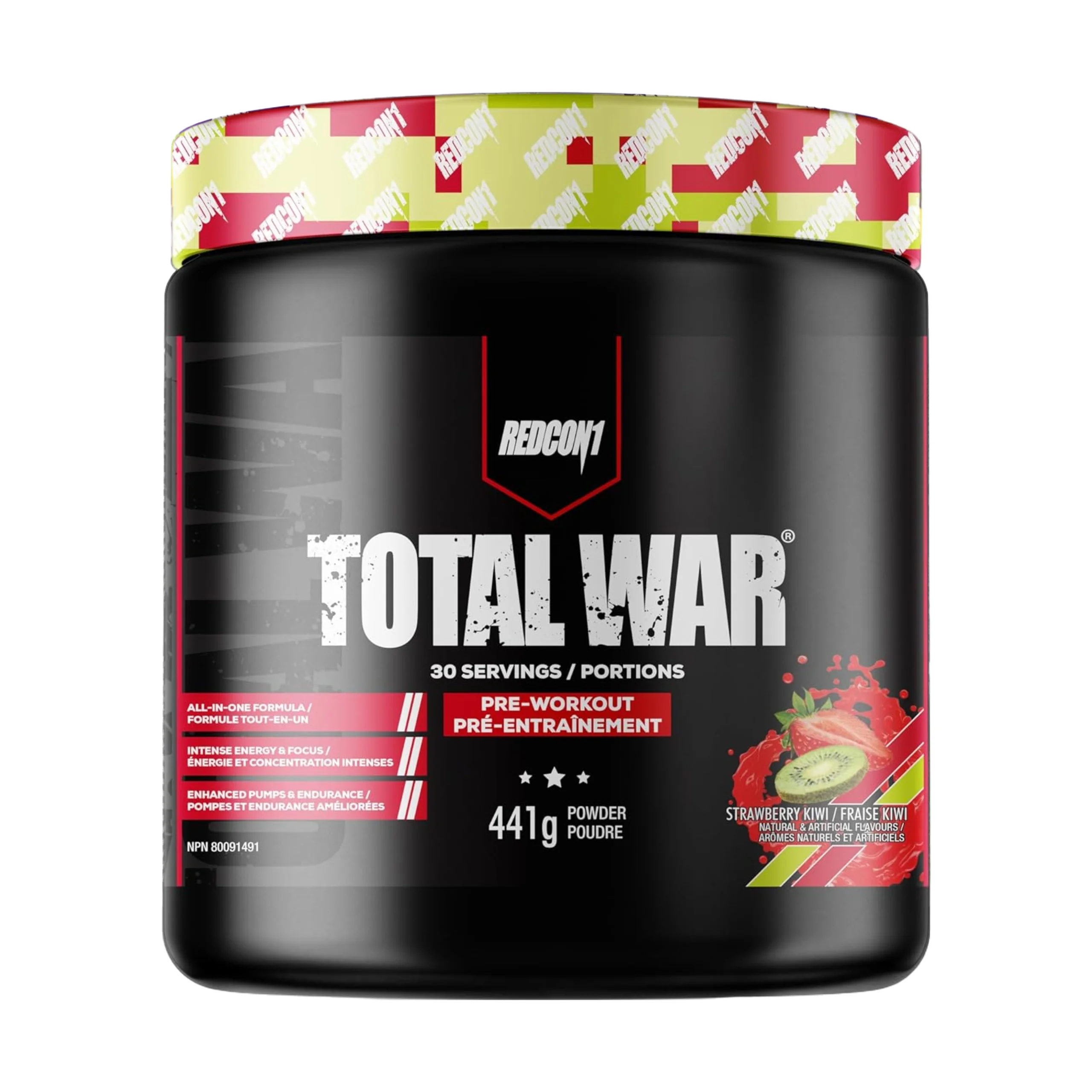 RedCon1 Total War Pre-Workout 30 Servings - Image 5