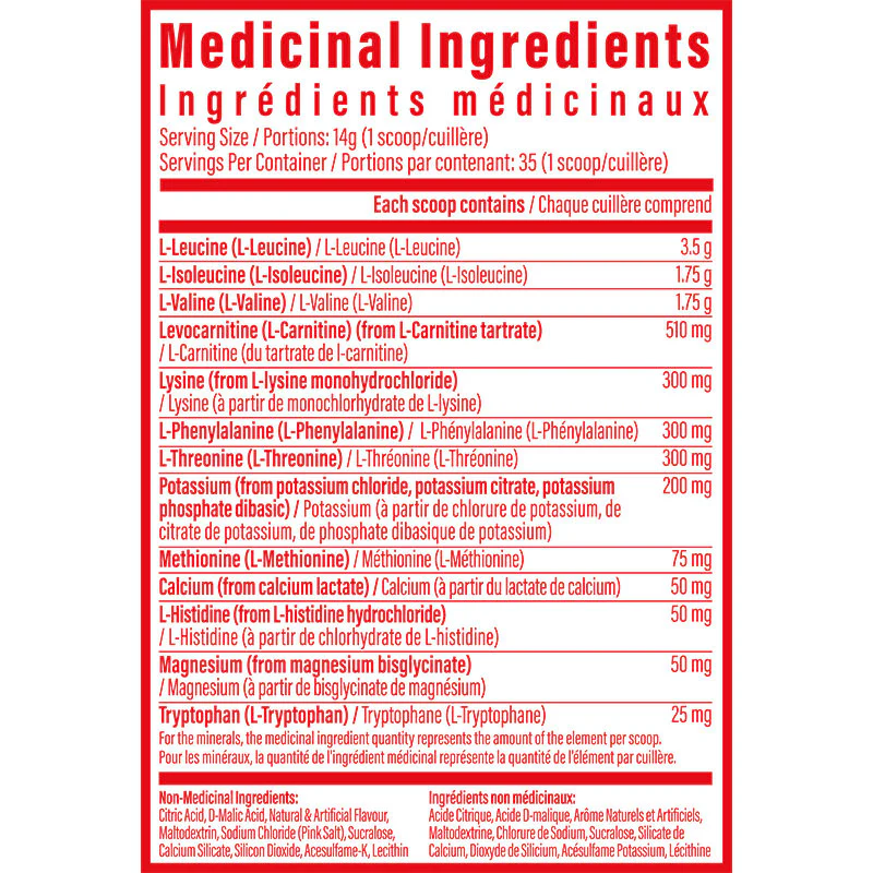 TC Nutrition AminoLyte EAAs 35 servings 490g - Image 6