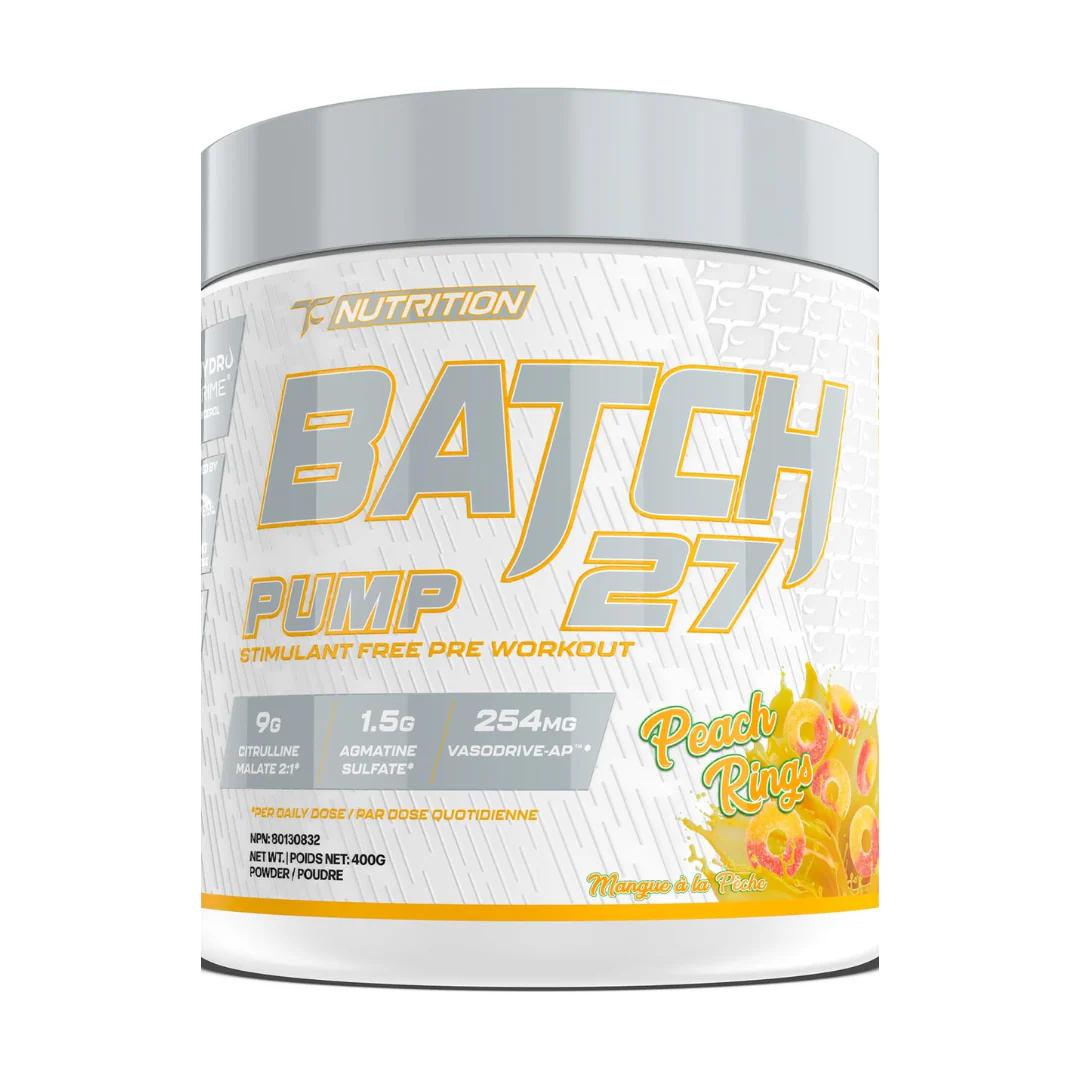 TC Nutrition Batch 27 Stim Free Pre-Workout 40 Servings - Image 3