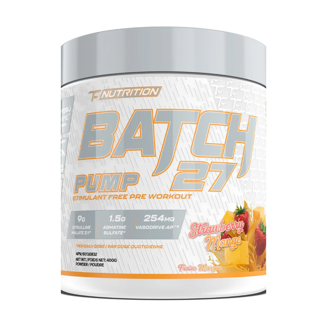 TC Nutrition Batch 27 Stim Free Pre-Workout 40 Servings - Image 4